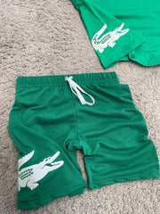 Conjunto La coste Verde 🐊☀️