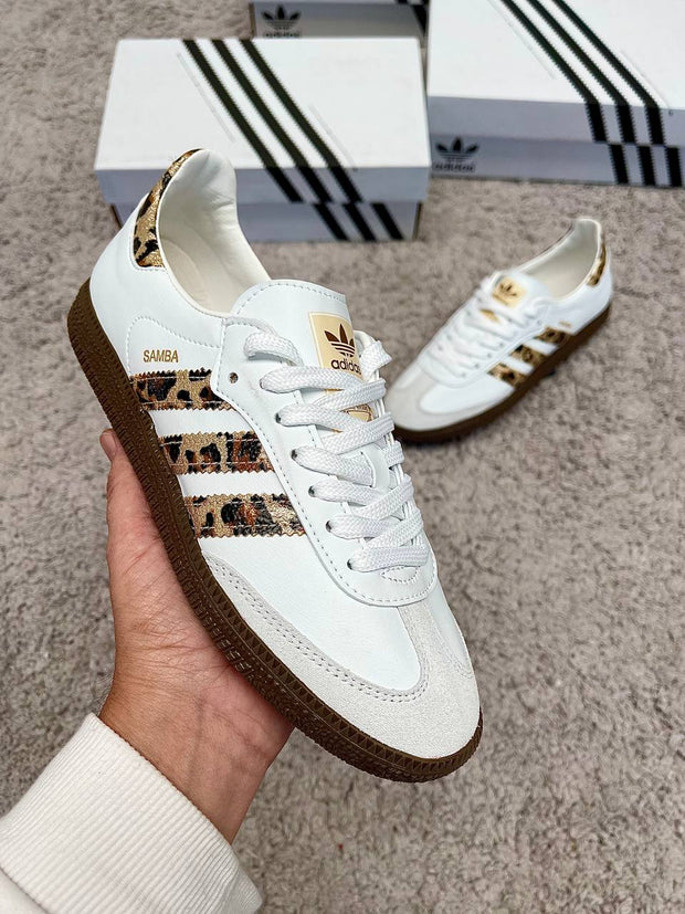 Adidas Samba Blancas Animales