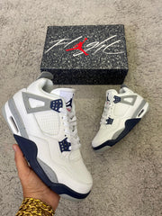 Jordan 4 Retro White Midnigth Navy