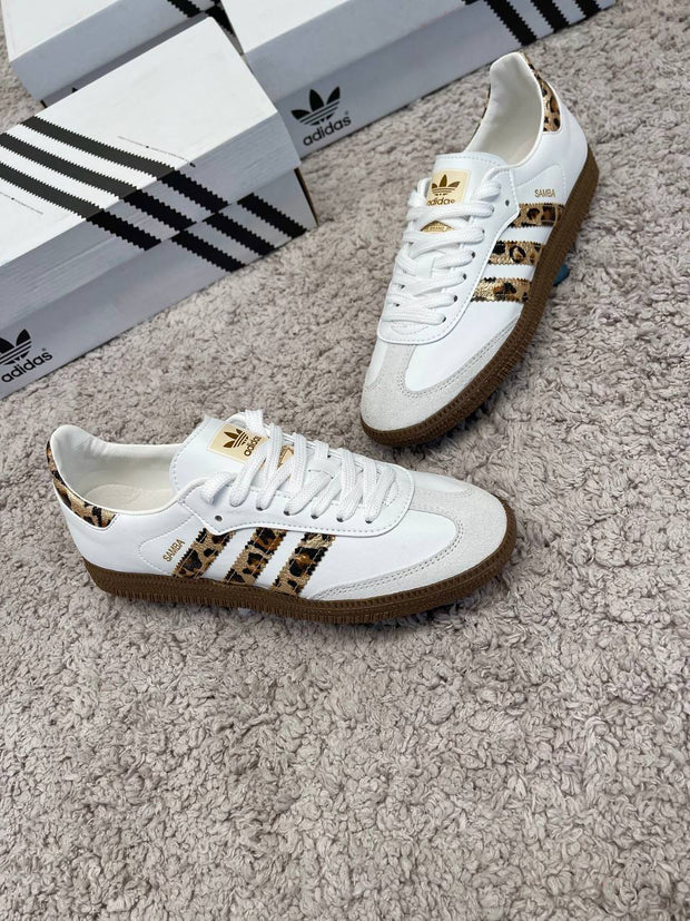 Adidas Samba Blancas Animales