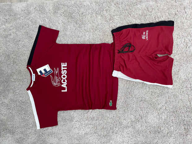 🐊CHÁNDAL LACOSTE 🐊 ROJO